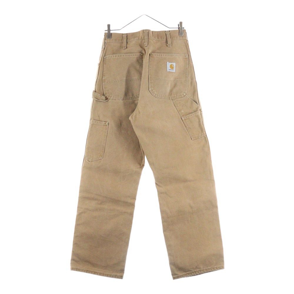 CARHARTT カーハート 80S VINTAGE DOUBLE KNEE PAINTER PANTS ヴィンテージ ダブルニー ダック地 ペインターパンツ ブラウン 62W