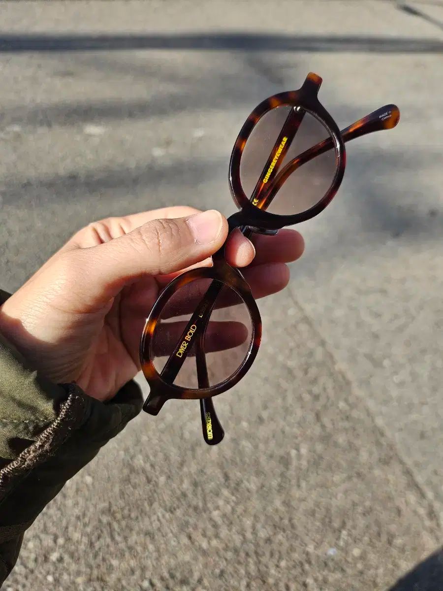 ジンアイウェアダイバーボールドバスク 度なし変色レンズ