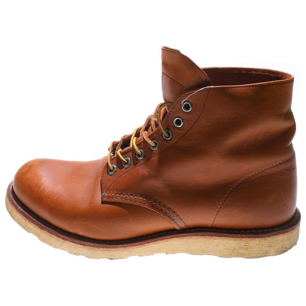 RED WING レッド ウイング 9107 プレーントゥ アイリッシュセッター ショートレザーブーツ ブラウン US 9 1 2 27.5 cm