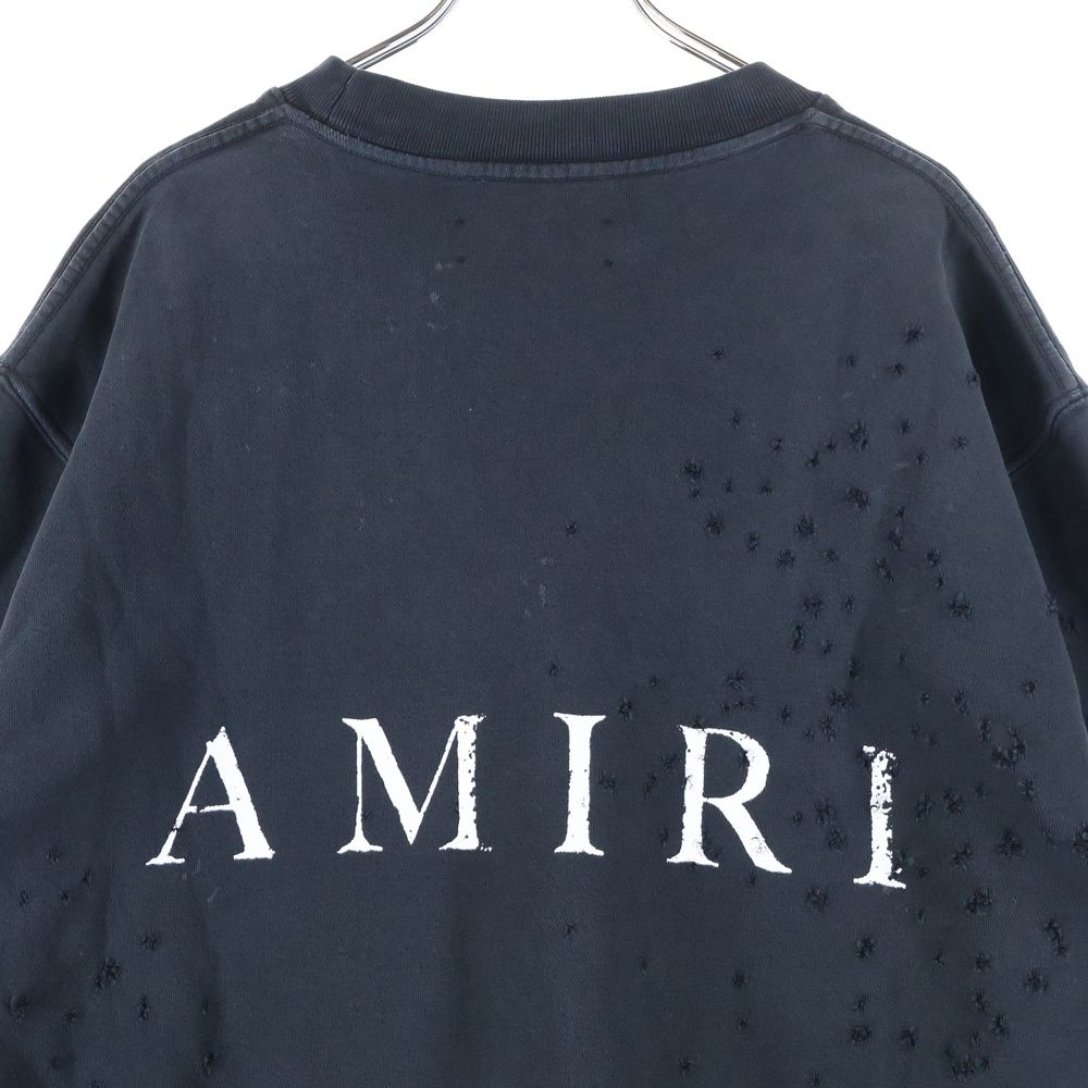 AMIRI (アミリ) MA Logo SHOTGUN Crewneck フロントロゴ ショットガン
