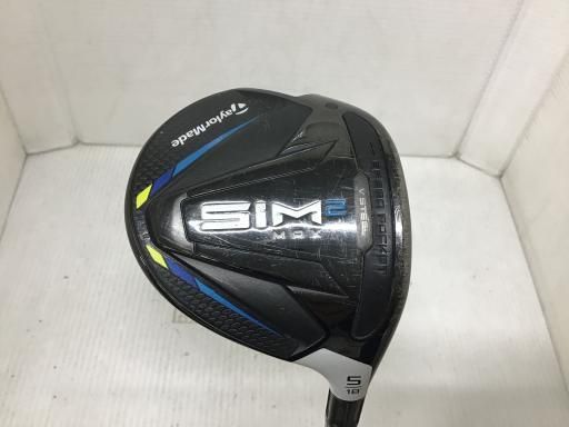 テーラーメイド SIM2 MAX 5W フェアウェイウッド FW TENSEI BLUE TM50 SIM2 FW フレックスS メンズ 男性用 右利き 右用 Dランク ゴルフクラブ