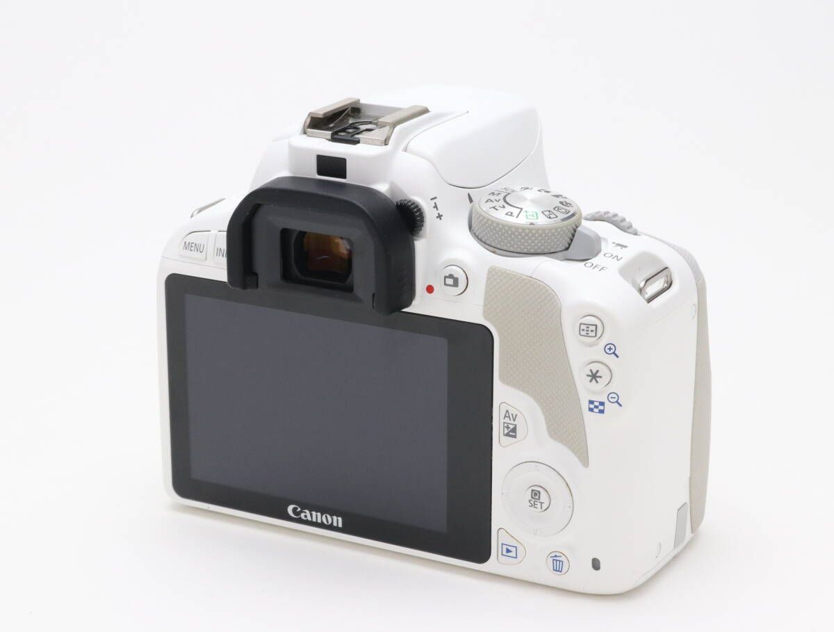  AB Canon キヤノン EOS Kiss X 7 ボディ ホワイト シャッター数 4 初期不良 対応 111 46 デジタル一眼レフ デジタルカメラ