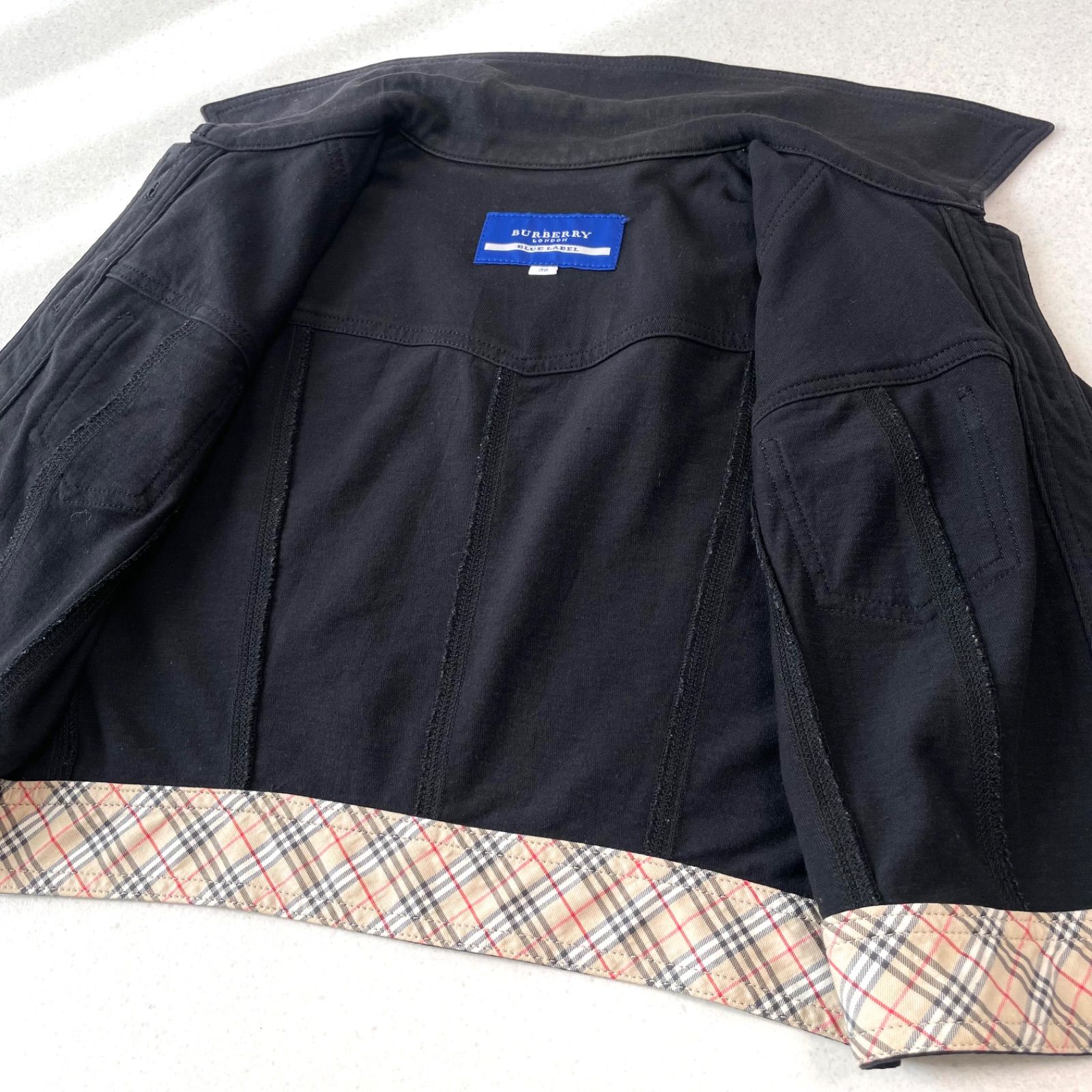 Y2K BURBERRY BLUE LABEL バーバリーブルーレーベル 平成ギャ