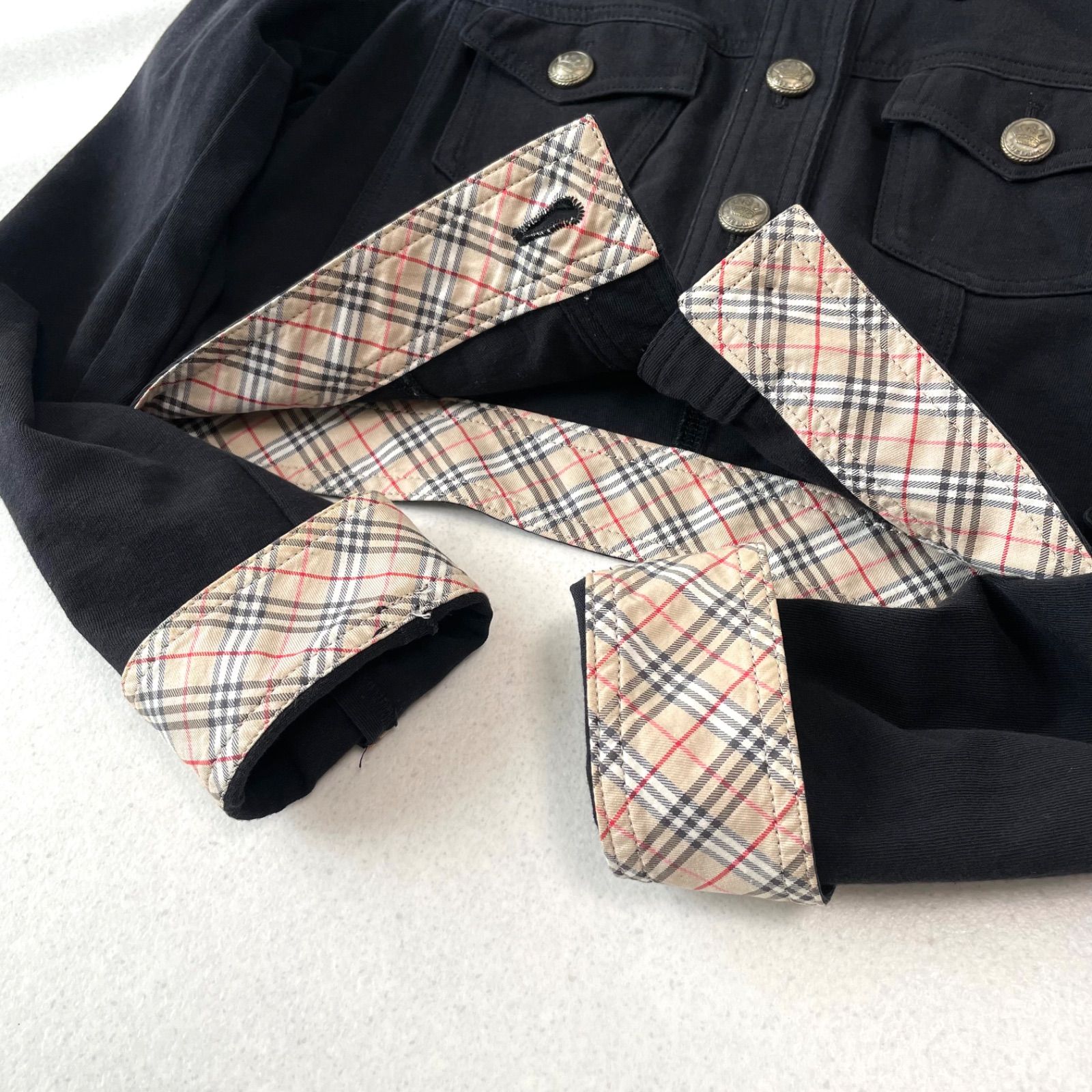 BURBERRY ブルー レーベル ジャケット ノバチェック y2k Y2K BURBERRY BLUE LABEL バーバリーブルーレーベル 平成ギャ