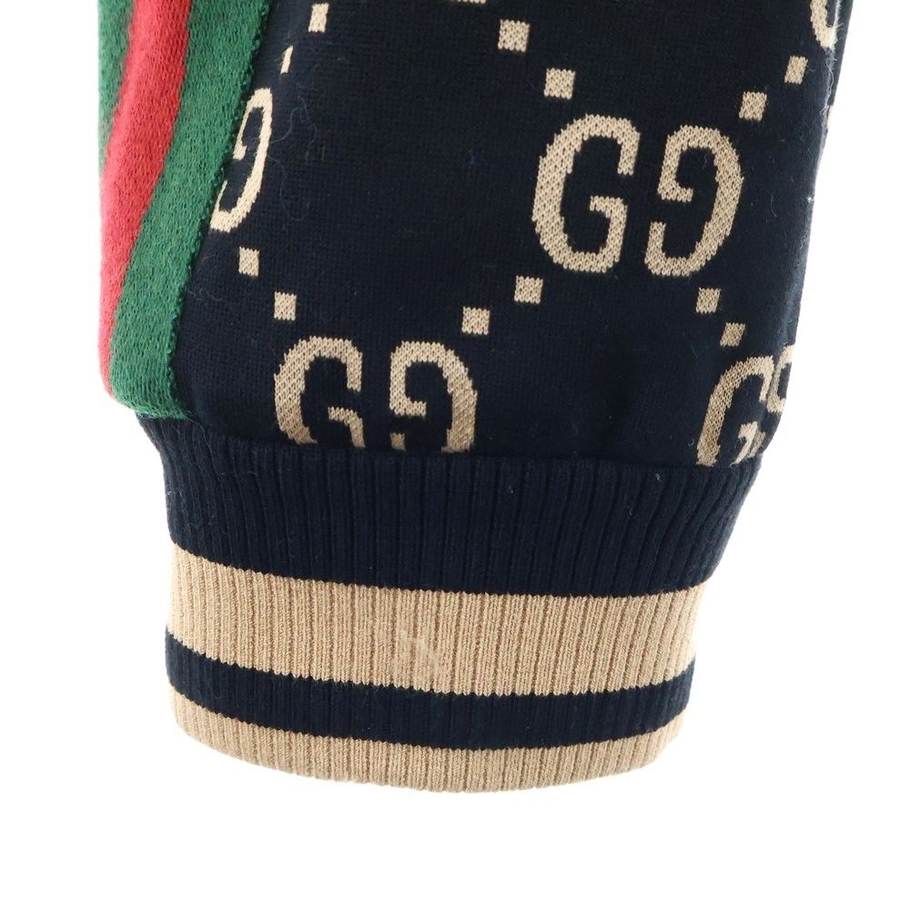 GUCCI (グッチ) 22AW シェリーラインテープ GGモノグラム ジャージー  