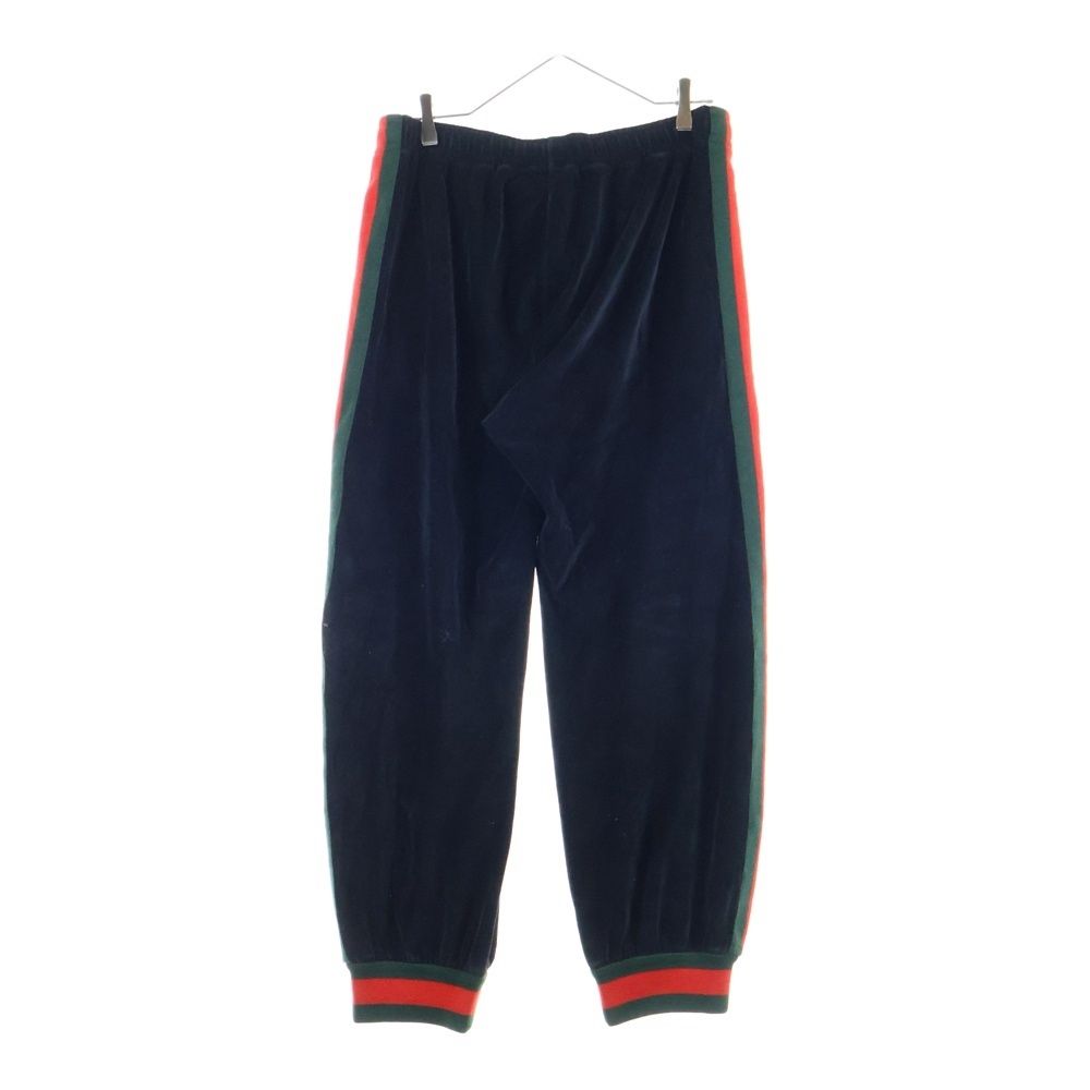 GUCCI グッチ ×DAPPER DAN Velor Track pants ダッパーダン ベロアトラックパンツ ブラック 535766 X9Y89