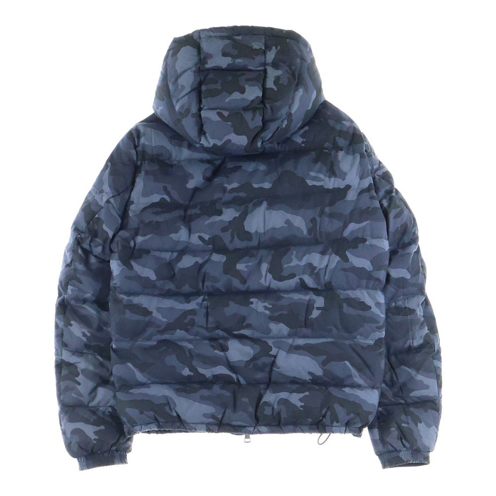 MONCLER モンクレール AITON GIUBBOTTO カモフラージュ 迷彩ダウンジャケット ネイビー D20914188405 549X4