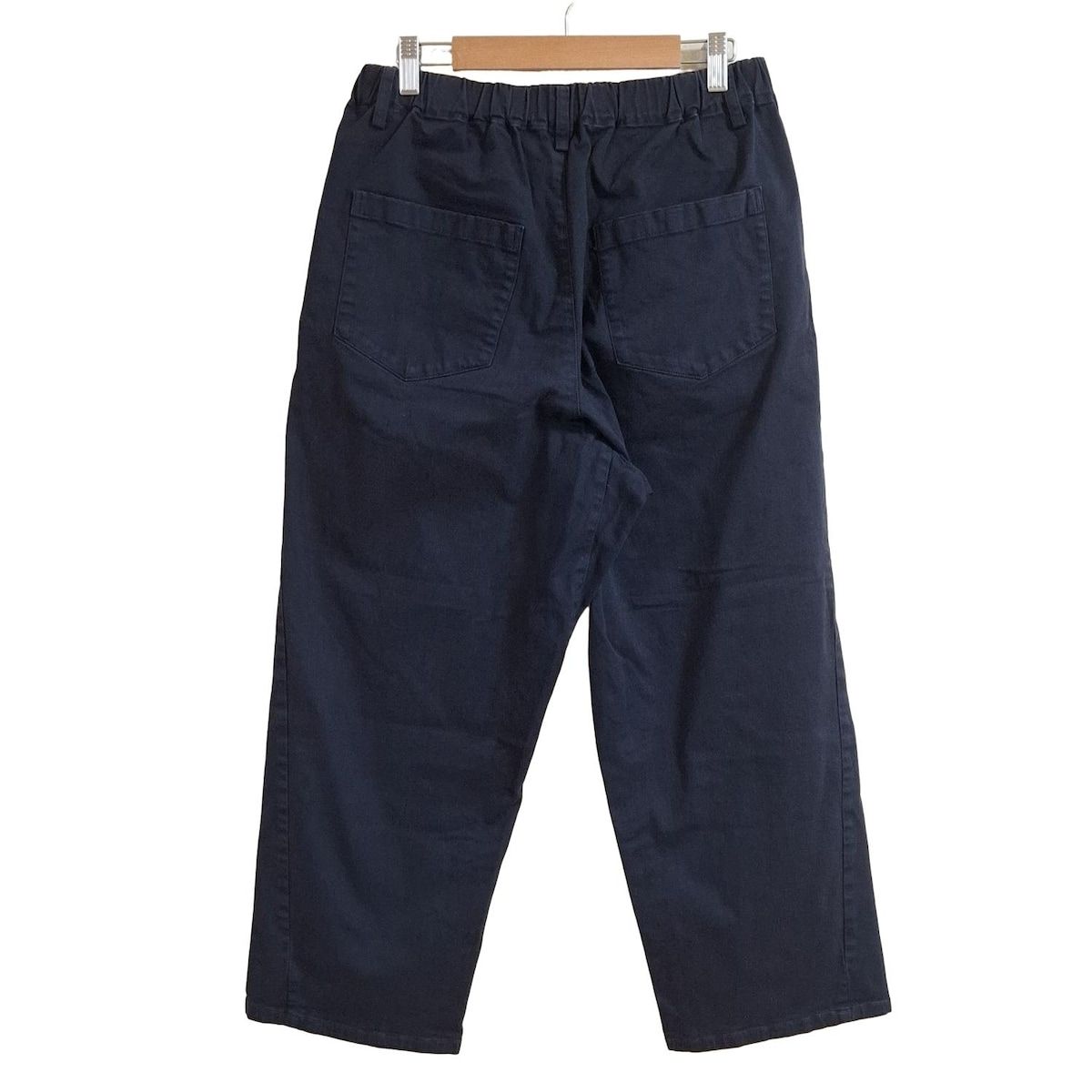 Plantation プランテーション パンツ サイズL レディース - ダークネイビー フルレングス ウエストゴム