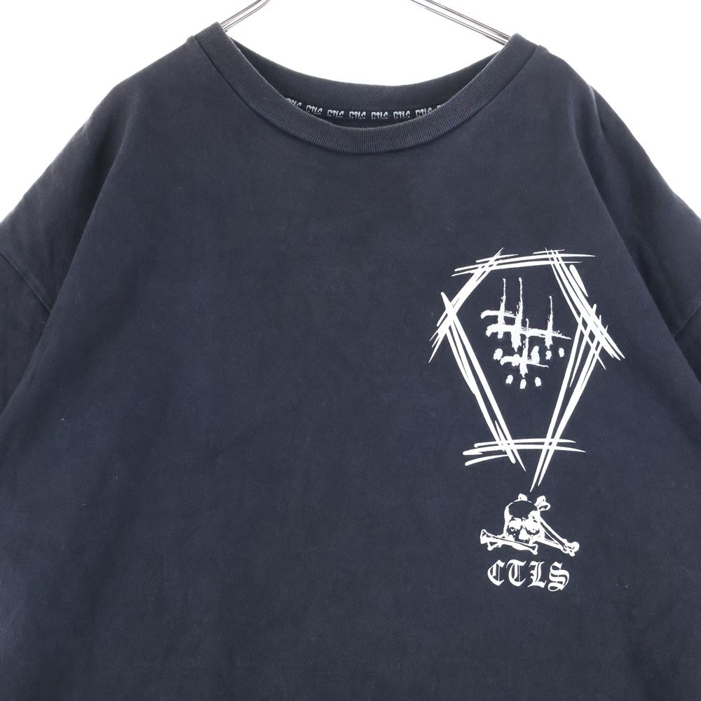 cvtvlist カタリスト Tシャツ CVTVLIST(カタリスト) Logo Big Silhouette T-Shirt ロゴ ビッグ