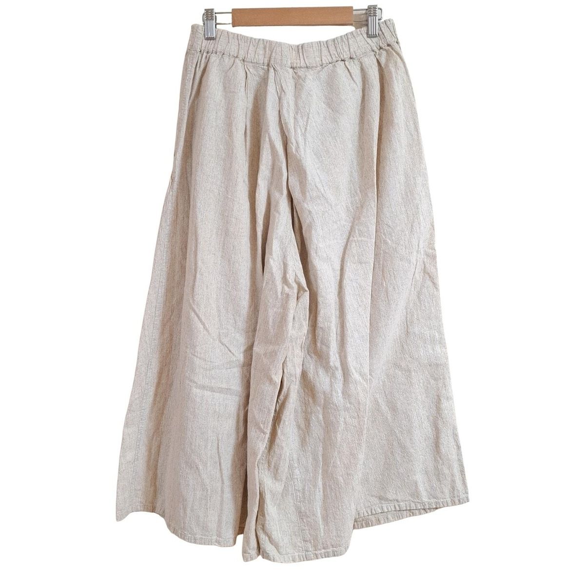 Plantation プランテーション パンツ サイズM レディース - ベージュ フルレングス ウエストゴム