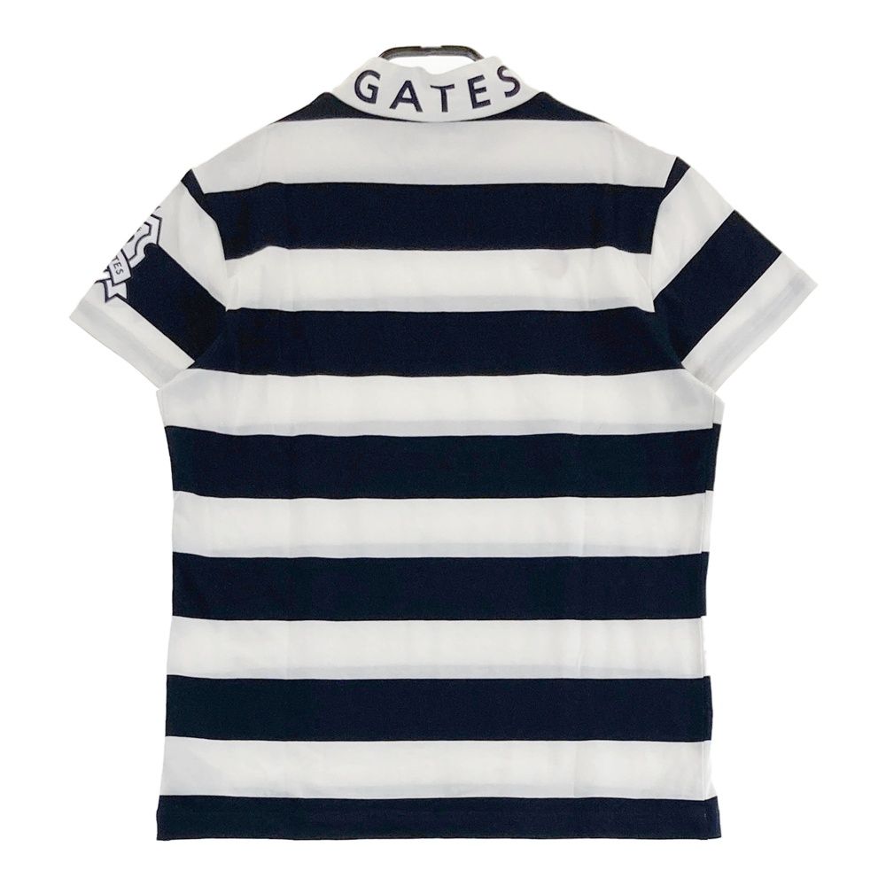 サイズ：2 PEARLY GATES パーリーゲイツ モックネック 半袖Tシャツ