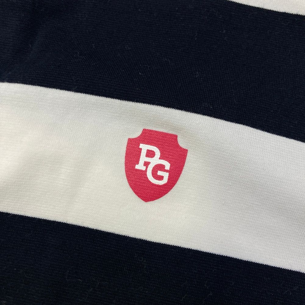 サイズ：2 PEARLY GATES パーリーゲイツ モックネック 半袖Tシャツ