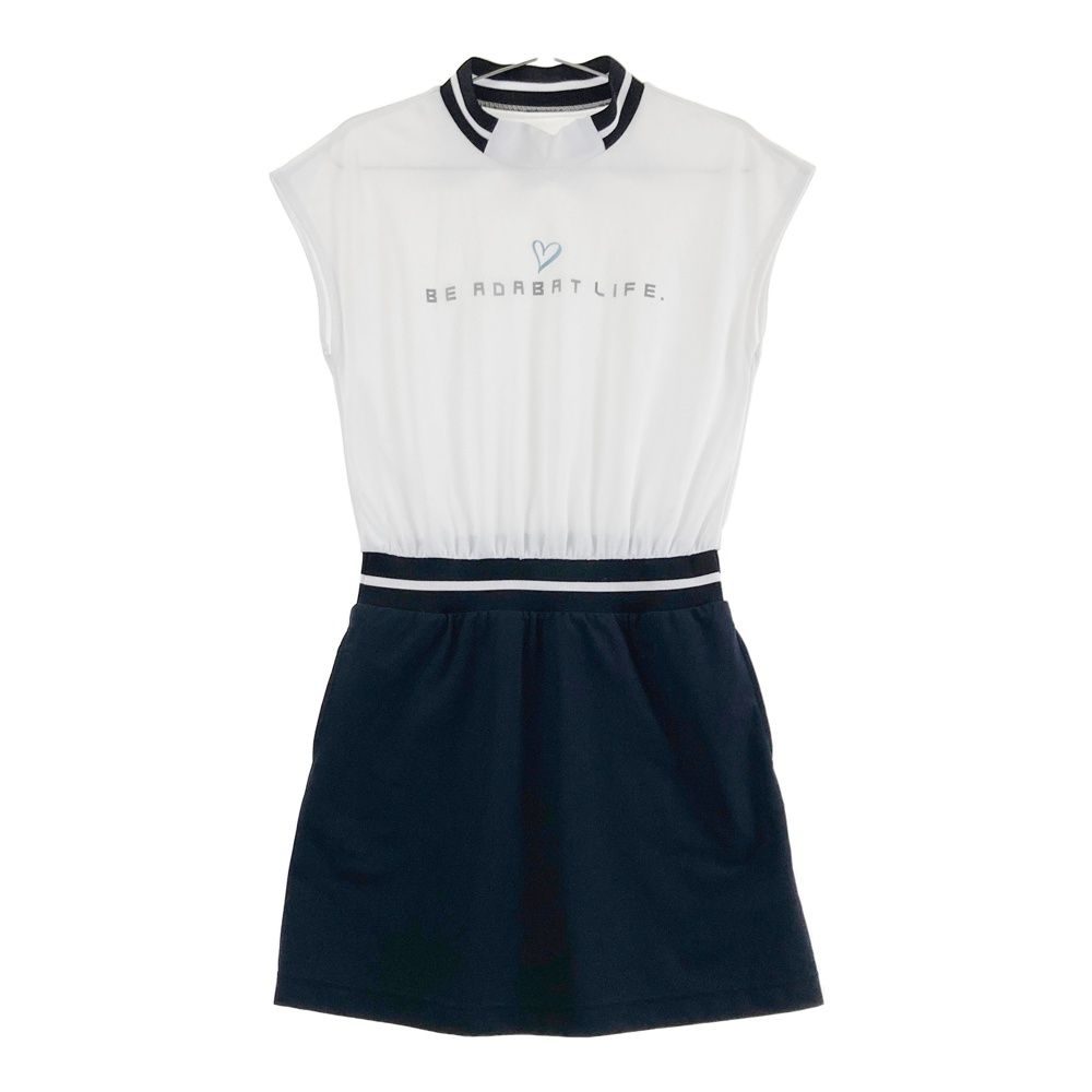 サイズ：38 ADABAT アダバット ハイネックノースリーブワンピース