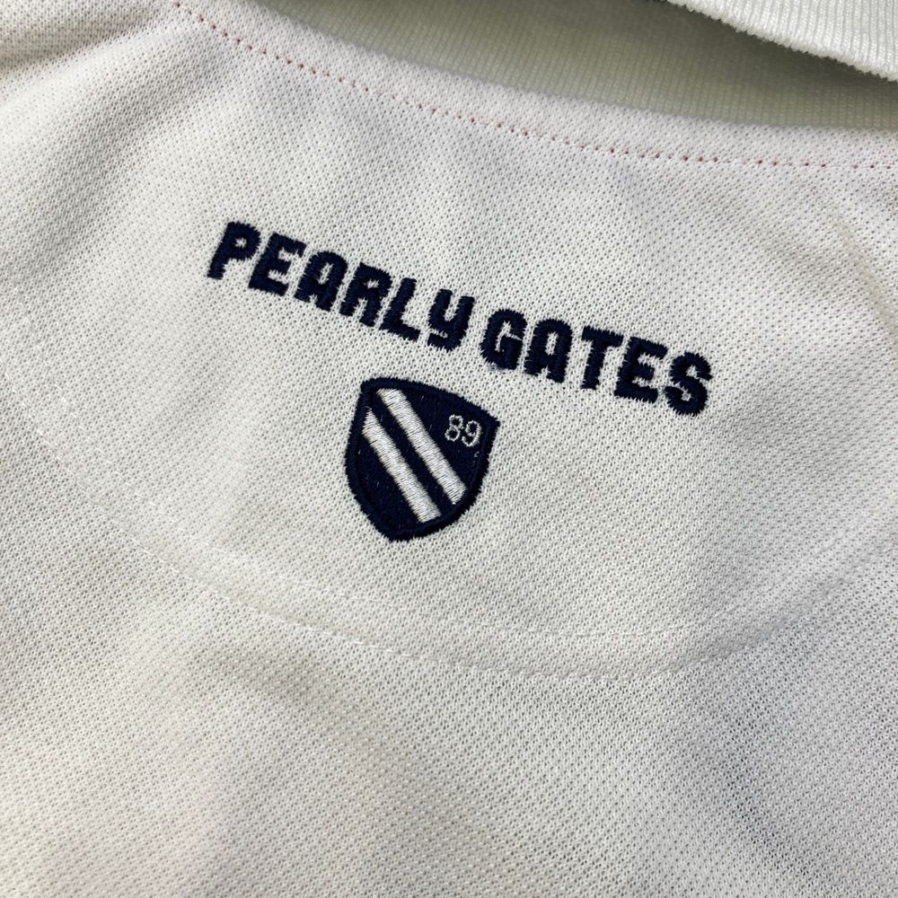 サイズ：0 PEARLY GATES パーリーゲイツ ノースリーブポロシャツ