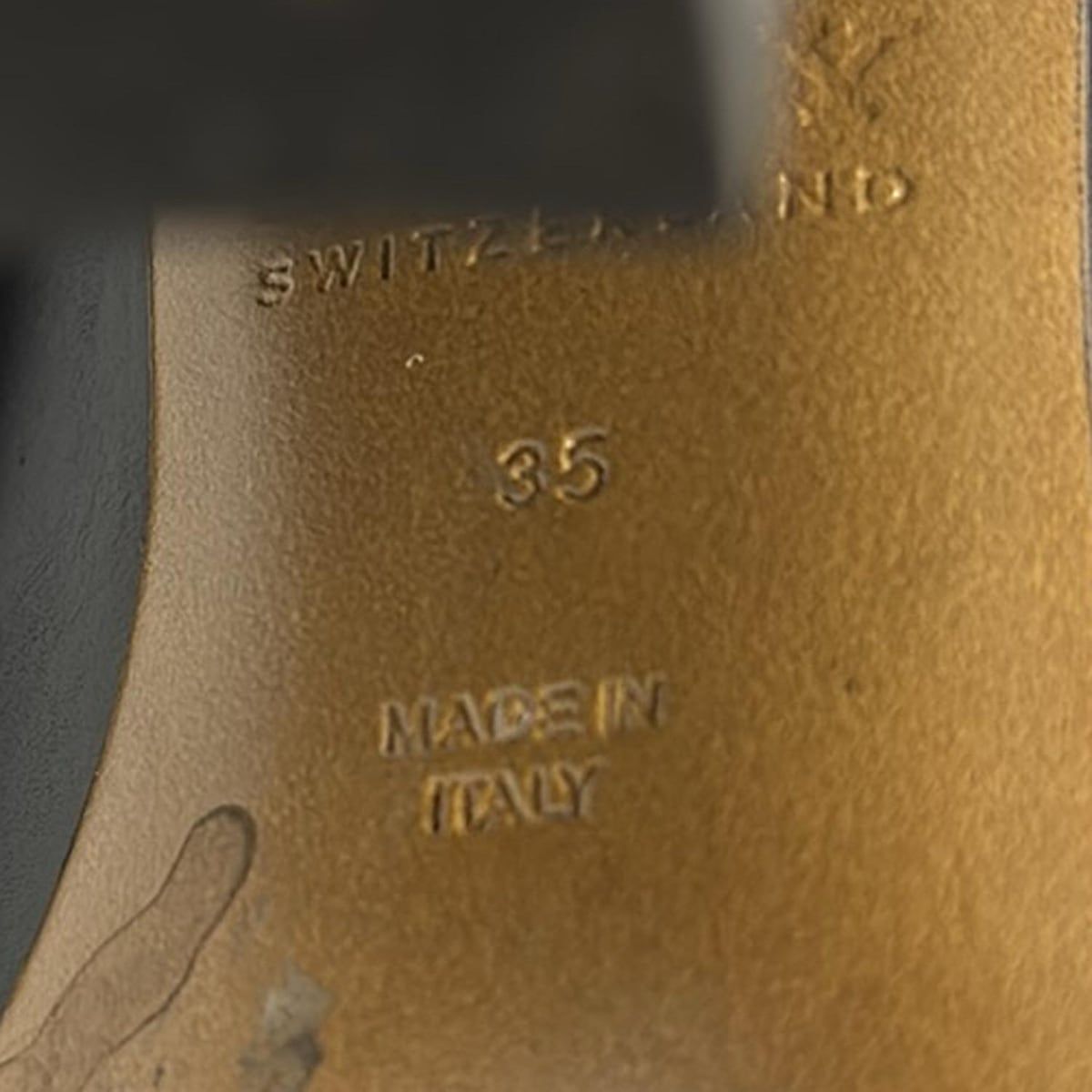 アウトソール張替済