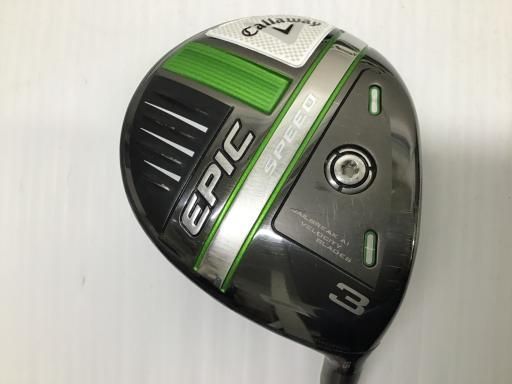 キャロウェイ EPIC SPEED 3W フェアウェイウッド FW Speeder EVOLUTION VII FW 60 フレックスS メンズ 男性用 右利き 右用 Eランク ゴルフクラブ