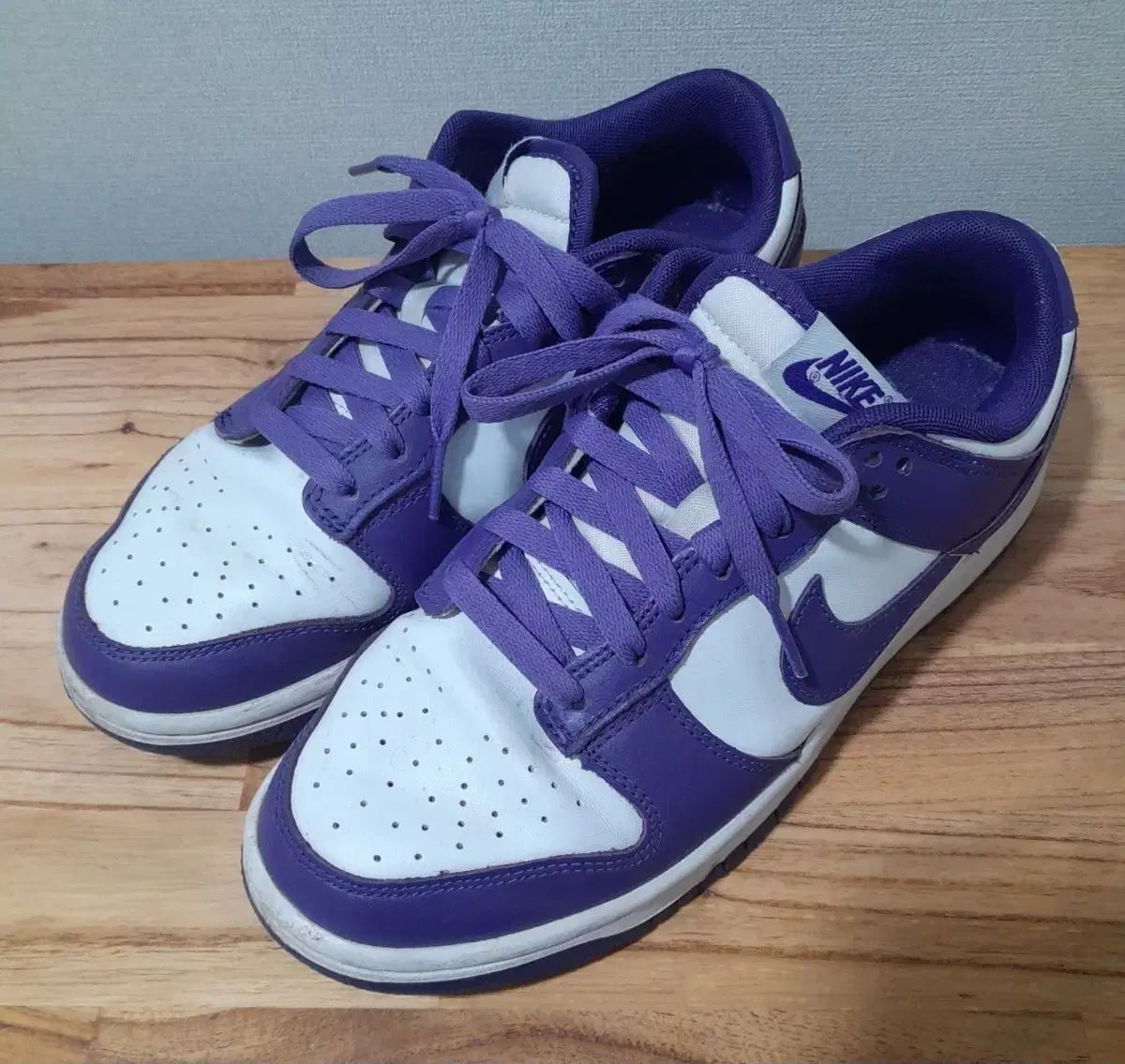ナイキ ダンク ロー パープル 250