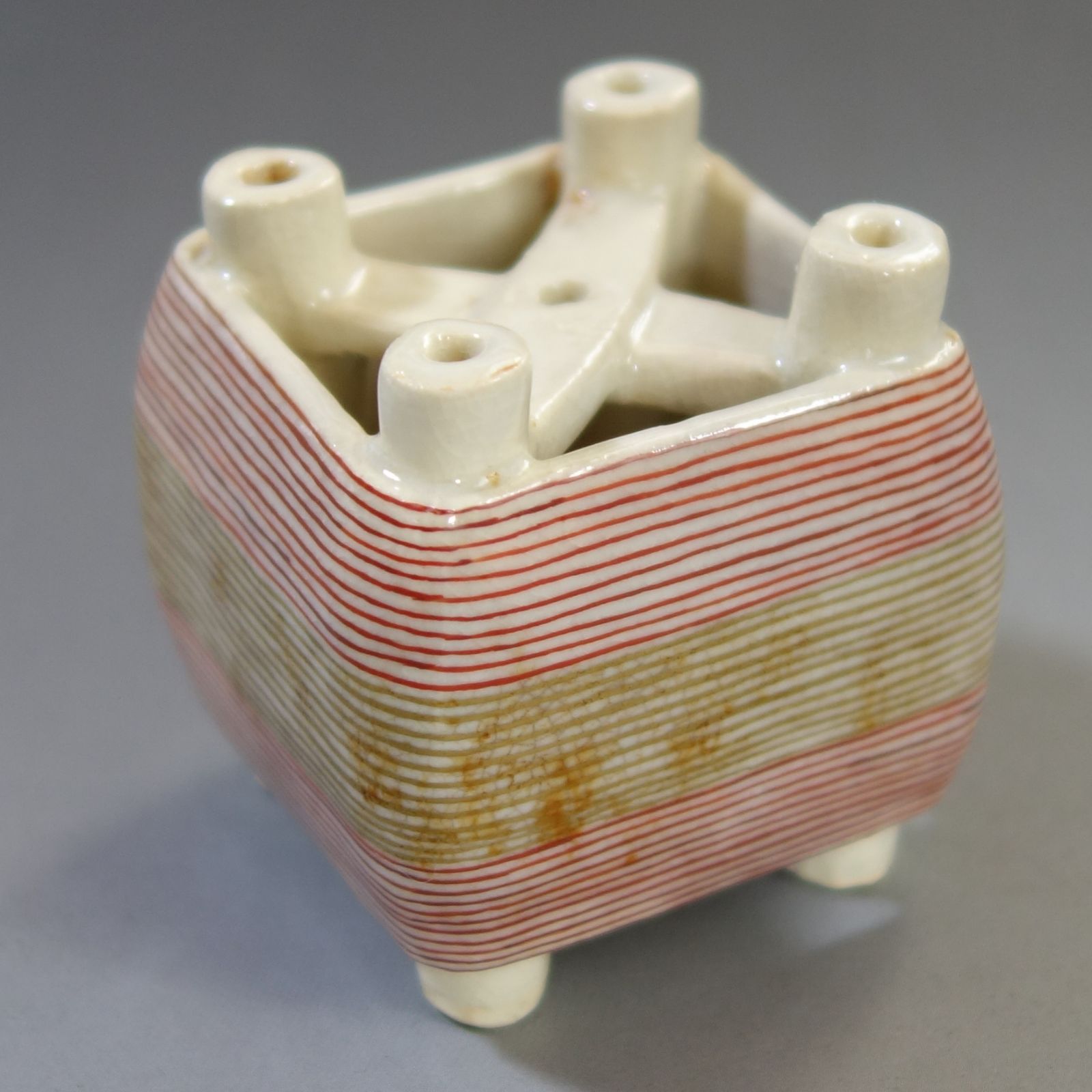 蓋置 香合 【 琴浦窯 和田桐山 蓋置 ほか香合×全4点 】(共箱付き