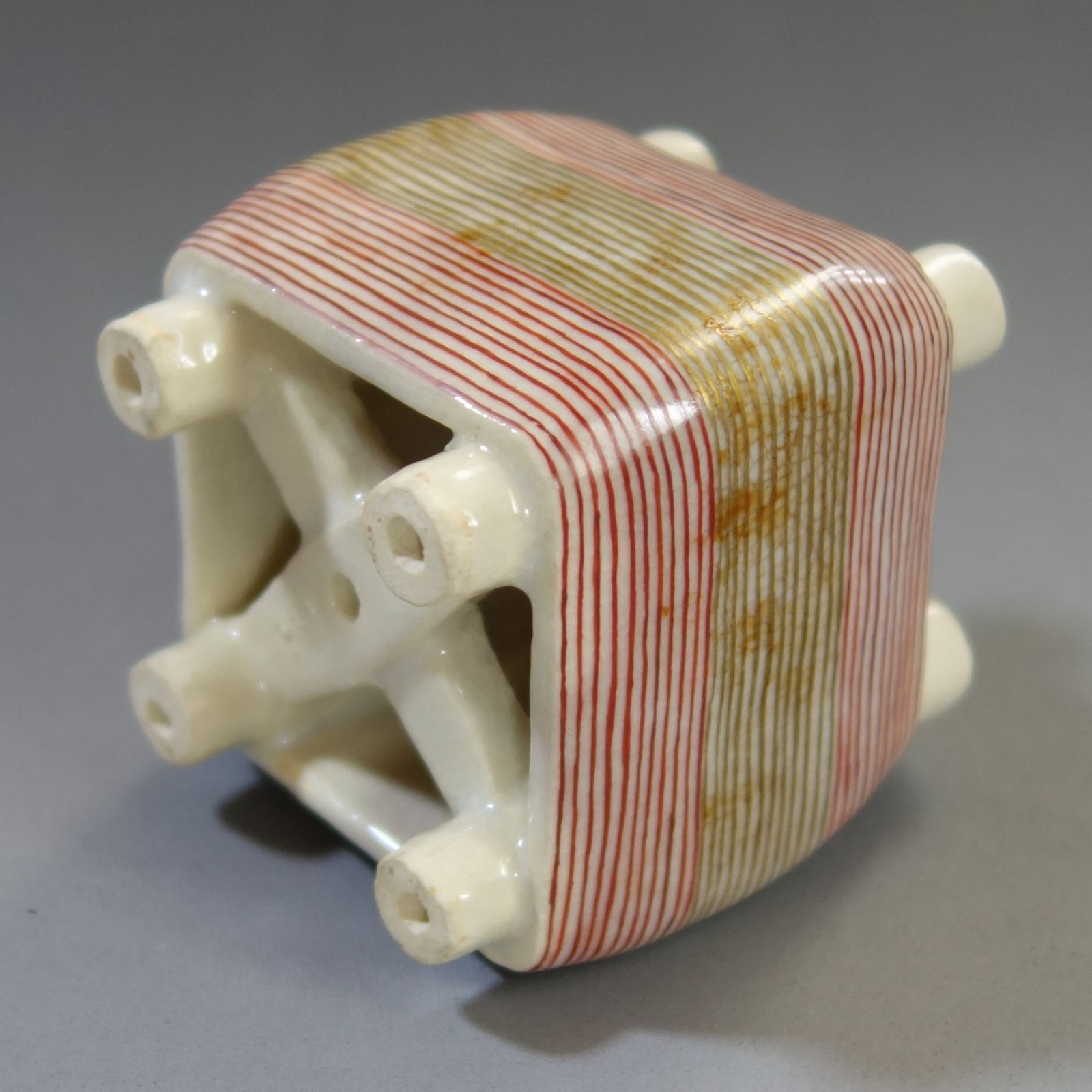 蓋置 香合 【 琴浦窯 和田桐山 蓋置 ほか香合×全4点 】(共箱付き