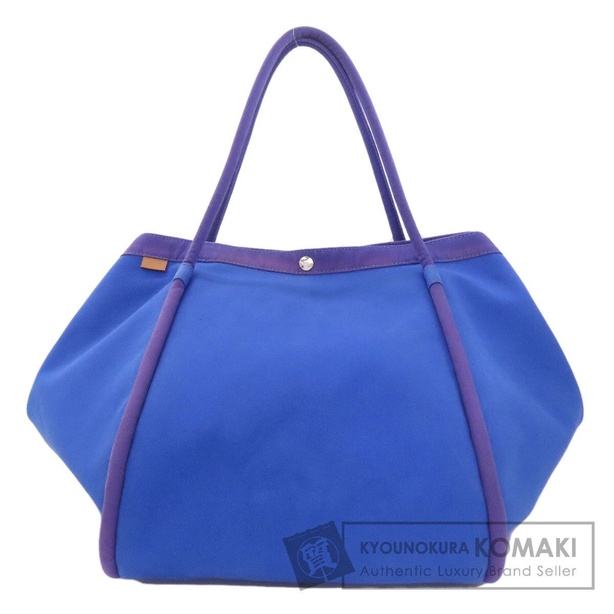 HERMES エルメス サックバガ GM トートバッグ キャンバス レディース