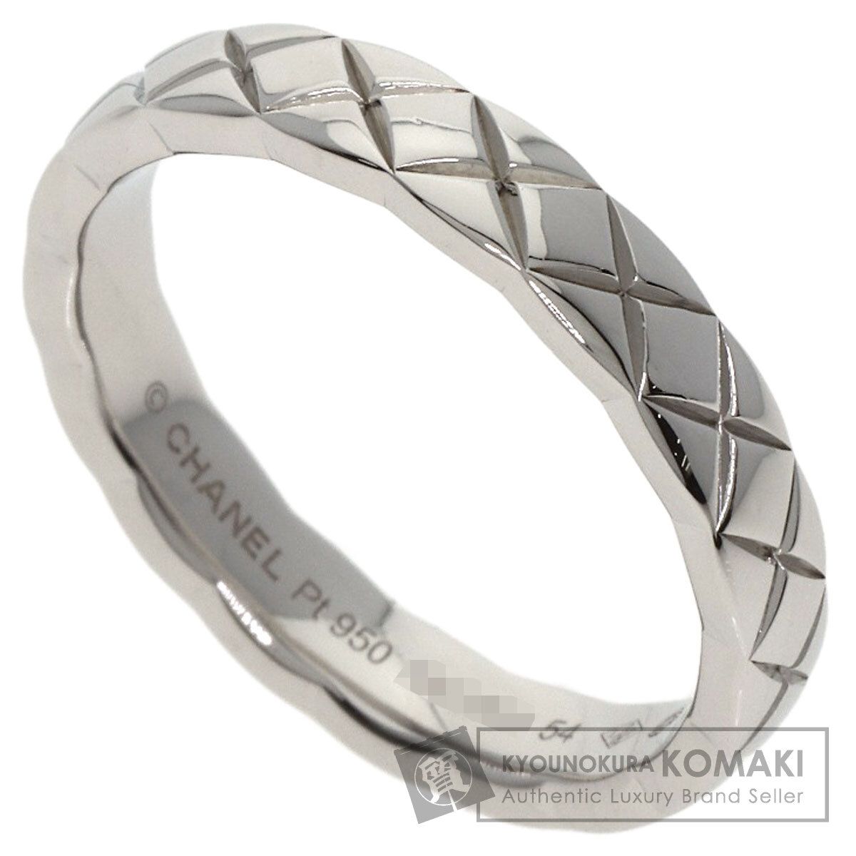 CHANEL シャネル ココクラッシュ 54 リング 指輪 PT950 レディース