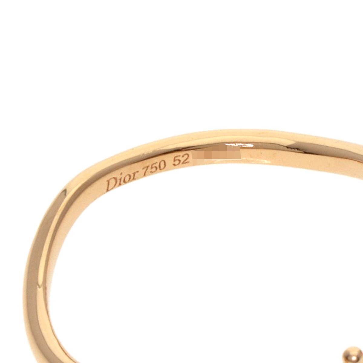 52 Dior amour oui リング 12号 Dior ディオール アムール owi ピンク