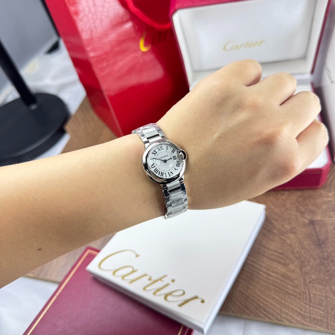  WTO通販 Cartier Ballon Bleu レディースウォッチ-WTO輸入-VYV 92 腕時計(デジタル) 時計