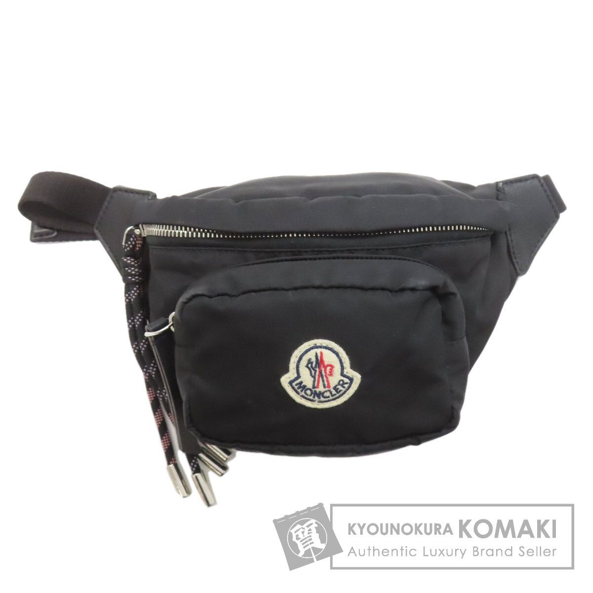 MONCLER モンクレール ロゴ ヒップバッグ ウエストバッグ ナイロン レディース