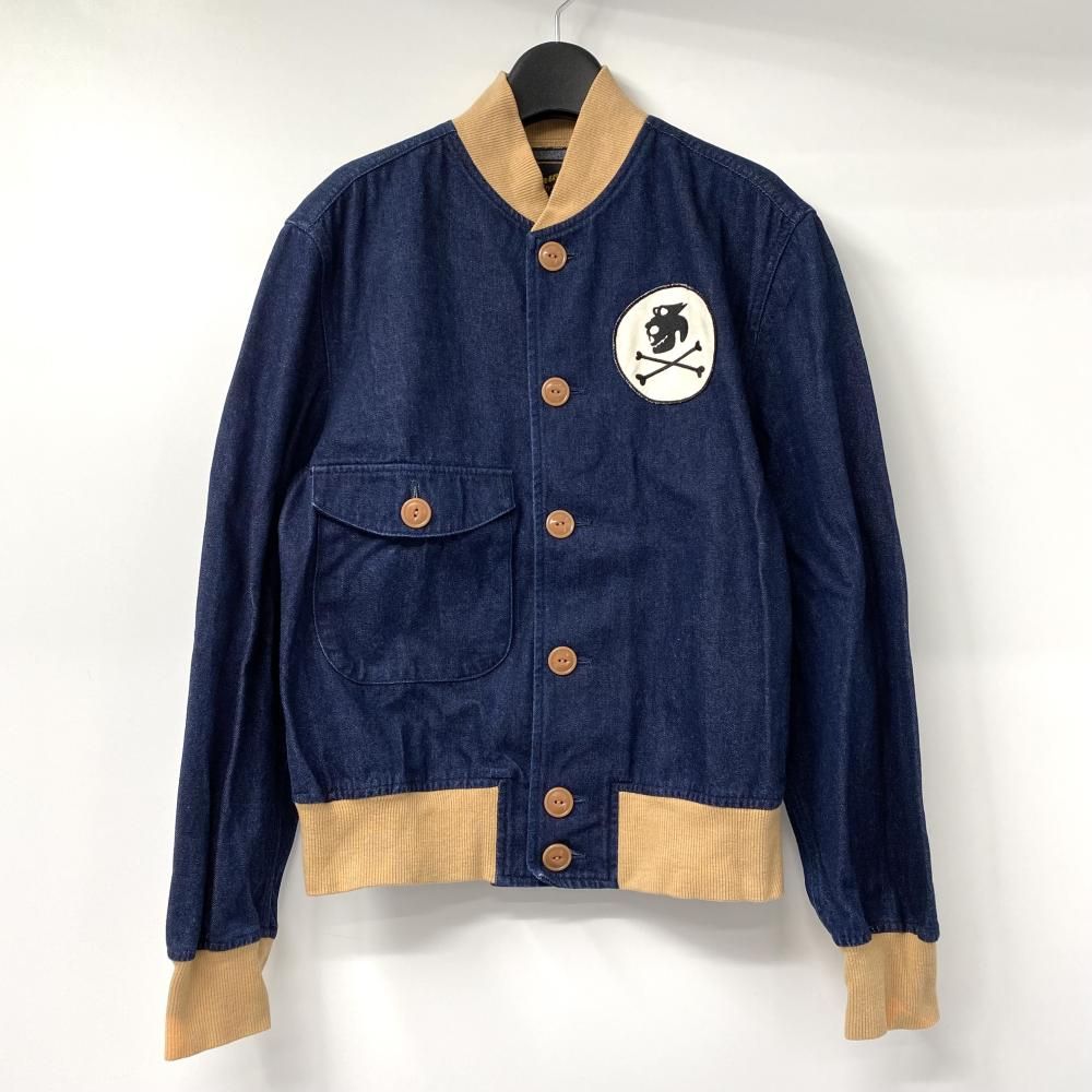 du15 HOUSTON マリア 刺繍 スカジャン リバーシブル メンズM du15 HOUSTON マリア 刺繍 スカジャン リバーシブル メンズM 【公式通販】