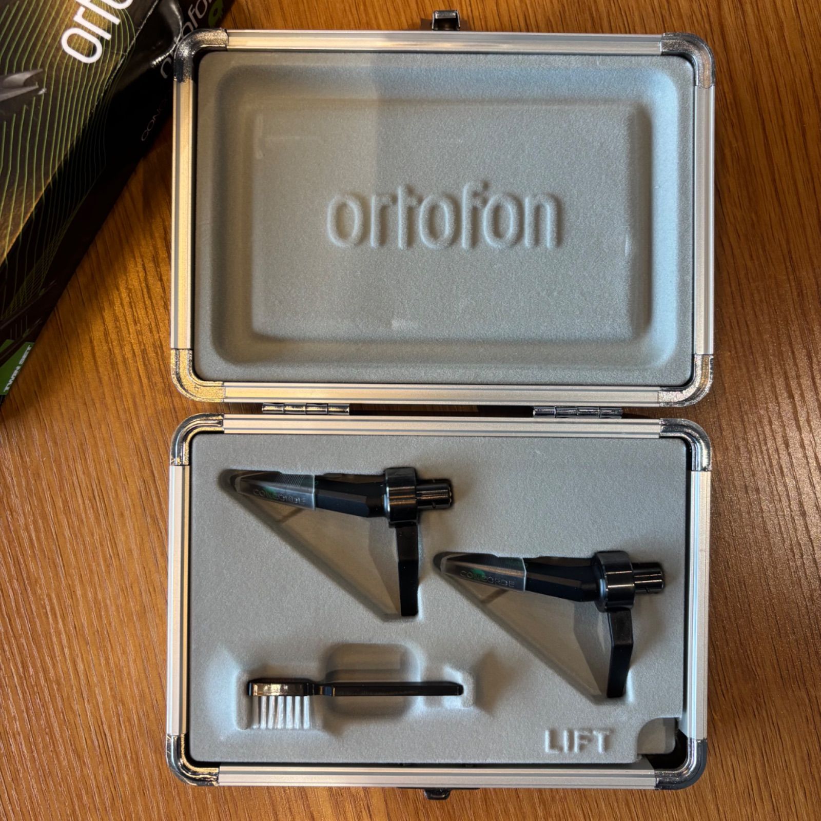 ortofon オルトフォン DJカートリッジ Concorde Mkll MIX Twin Set ヘッドシェル 一体型 ツインパック ブラック