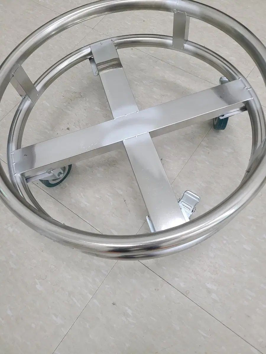 ステンレス製 キャスター付き台