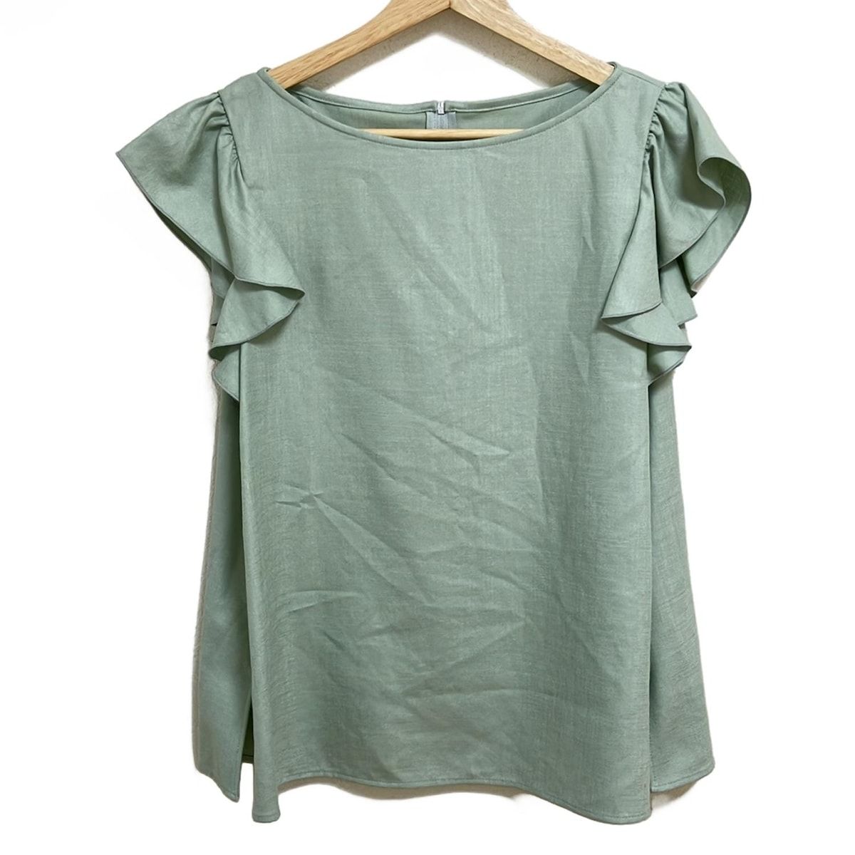 FOXEY NEW YORK フォクシーニューヨーク 半袖カットソー サイズ40 M レディース - 40612 ライトグリーン