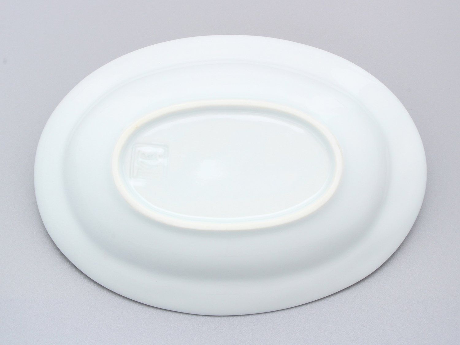 小) 青 楕円鉢 ダリア 14-005 勲山窯 波佐見焼 - メルカリ