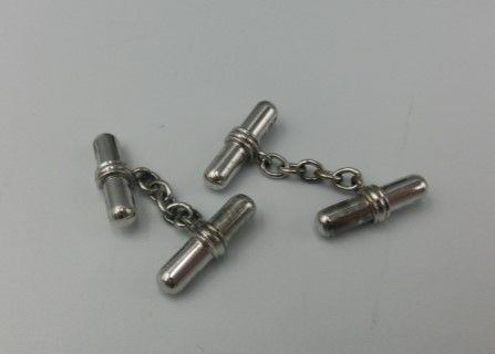 TAKA45-57 LONGMIRE カフスボタン シルバー