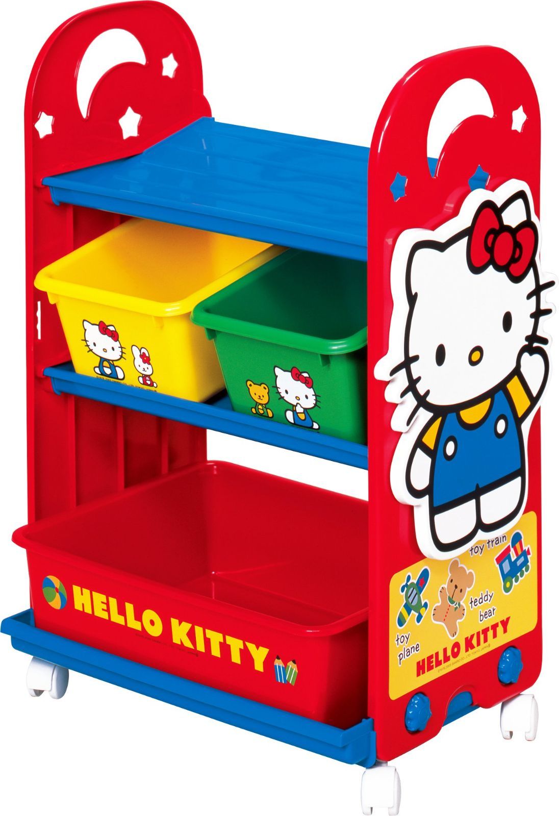 トイ ステーション ハローキティ おもちゃ箱 錦化成