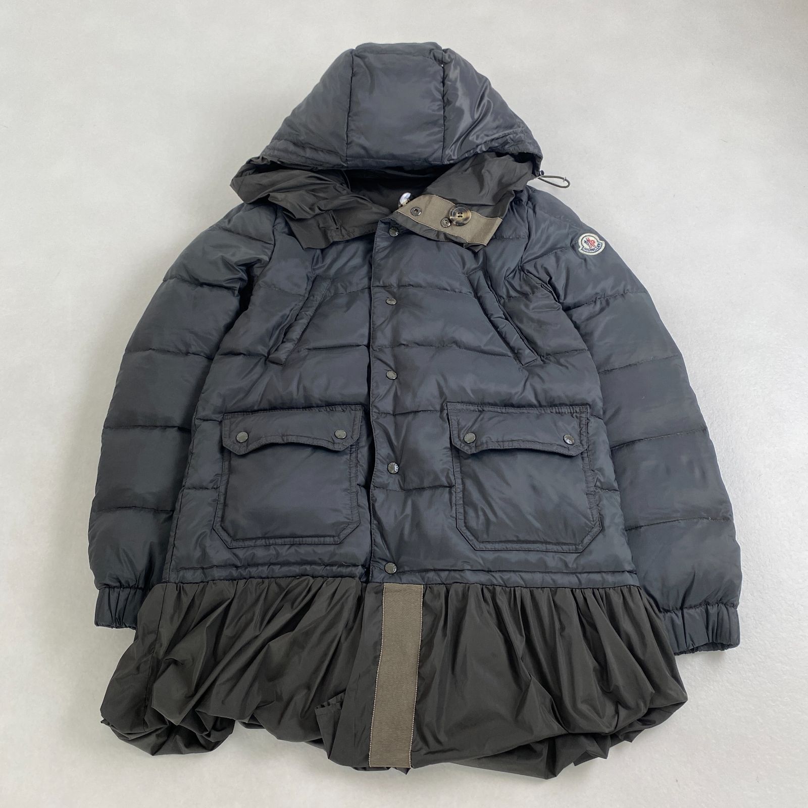 モンクレール ダウンコート MONCLER S × sacai SERINA リバーシブル