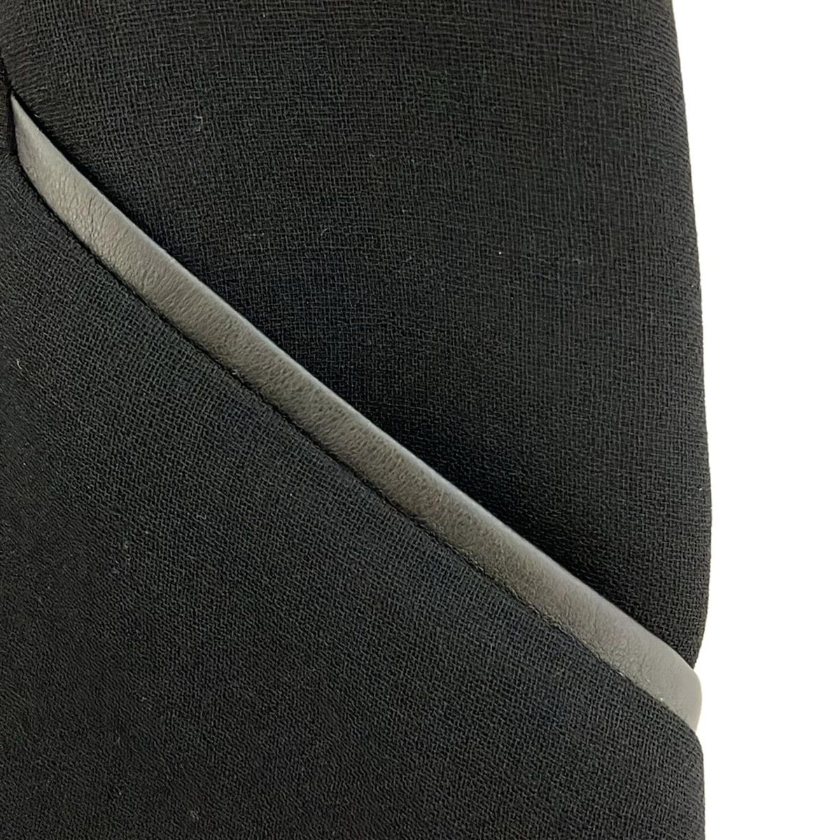  FOXEY フォクシー ワンピース サイズ40 M レディース - 36980 黒 Vネック ノースリーブ ロング その他 ワンピース