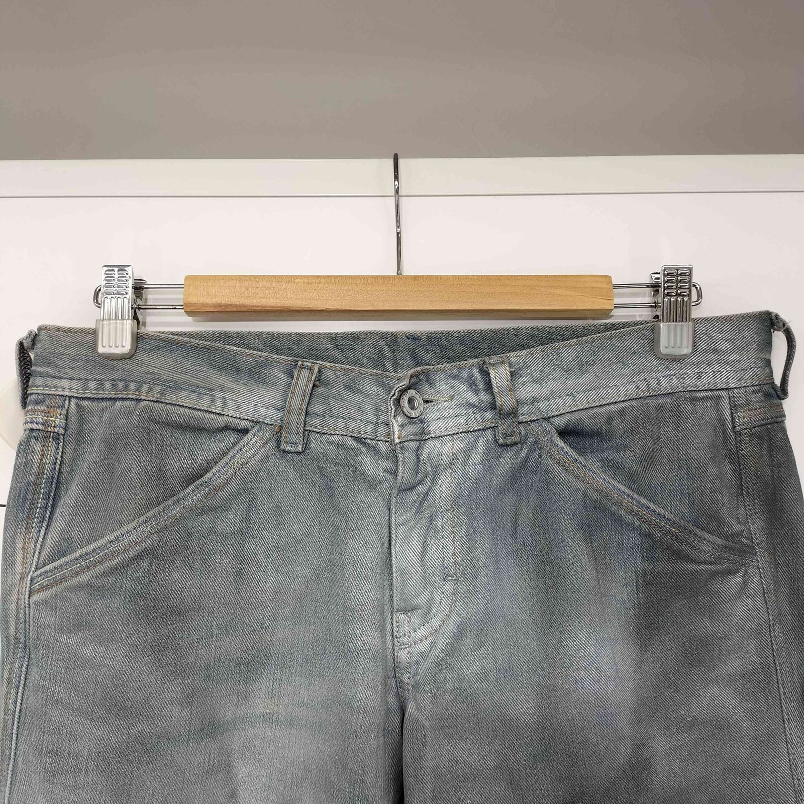 ディーゼル DIESEL 00s Y2K archive コーティング加工 ローライズ 