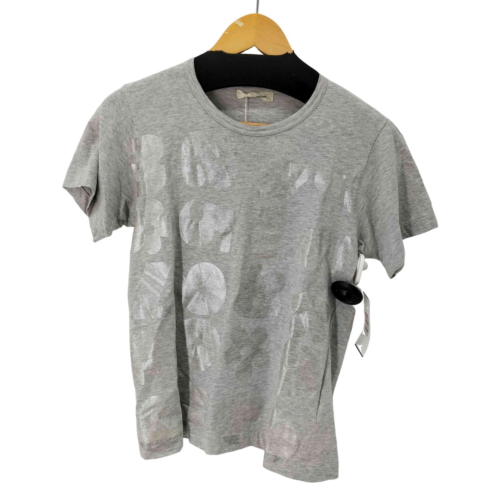 コムデギャルソン COMME des GARCONS ラバープリントTシャツ レディース 表記無