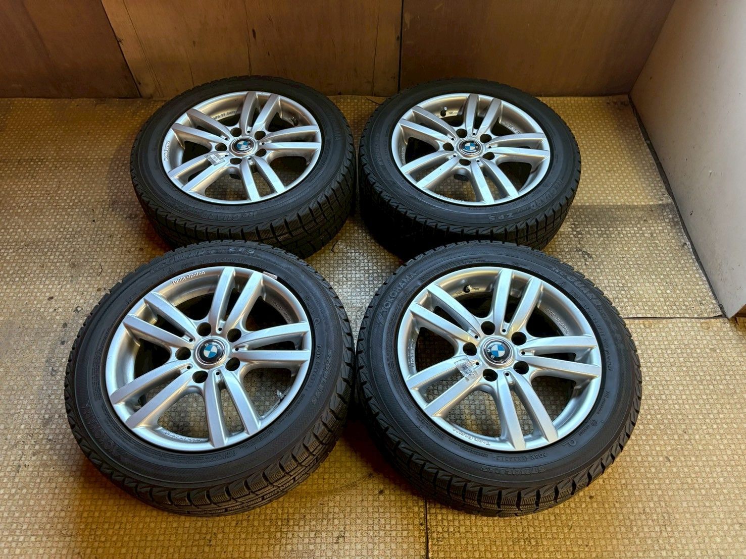 205/55R16 BMW E90 320i スタッドレス アルミホイール 冬タイヤ4本set