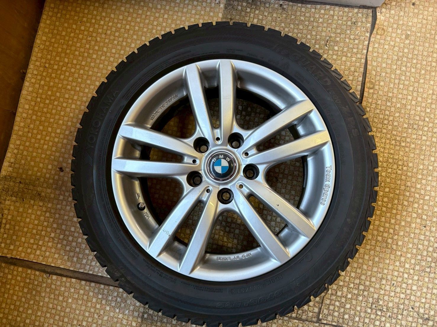  BMW 16インチ 205 55 RF 16 スタッドレス4本セット 16インチ タイヤ ホイールセット