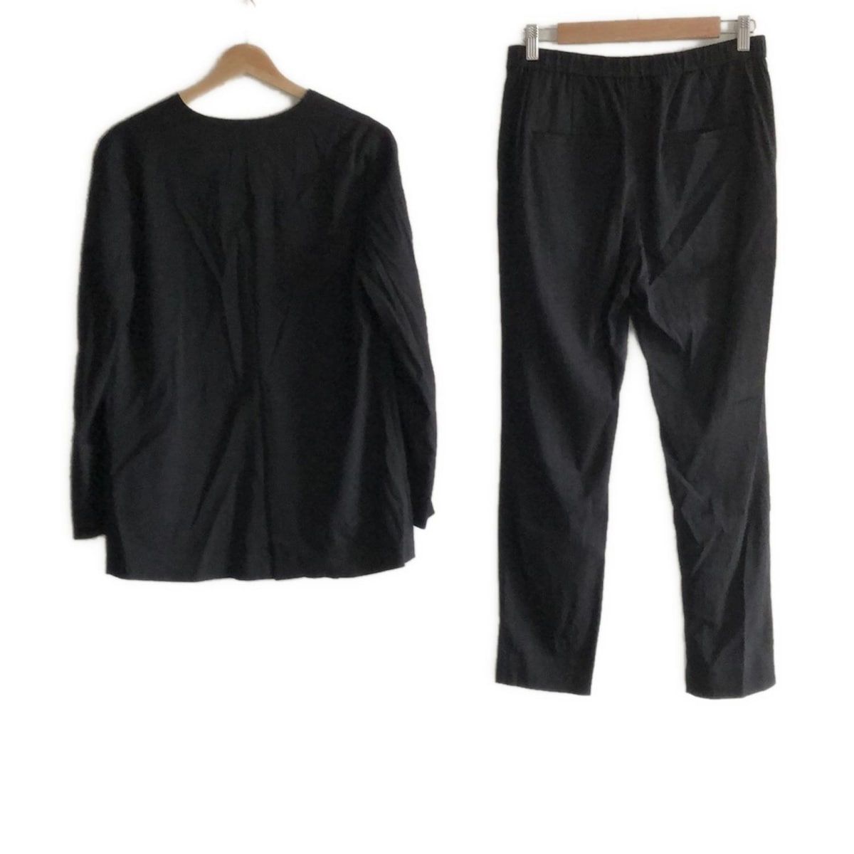 INDIVI インディビ レディースパンツスーツ レディース - 黒