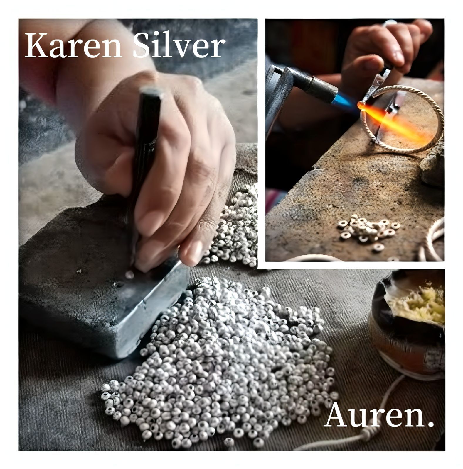  KAREN SILVER カレンシルバー チェーンブレスレット ユニセックス a krb 005 ブレスレット アクセサリー