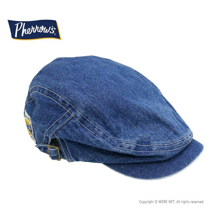 フェローズ PHERROW S デニムハンチングキャップ SHC1 メンズ レディース 帽子