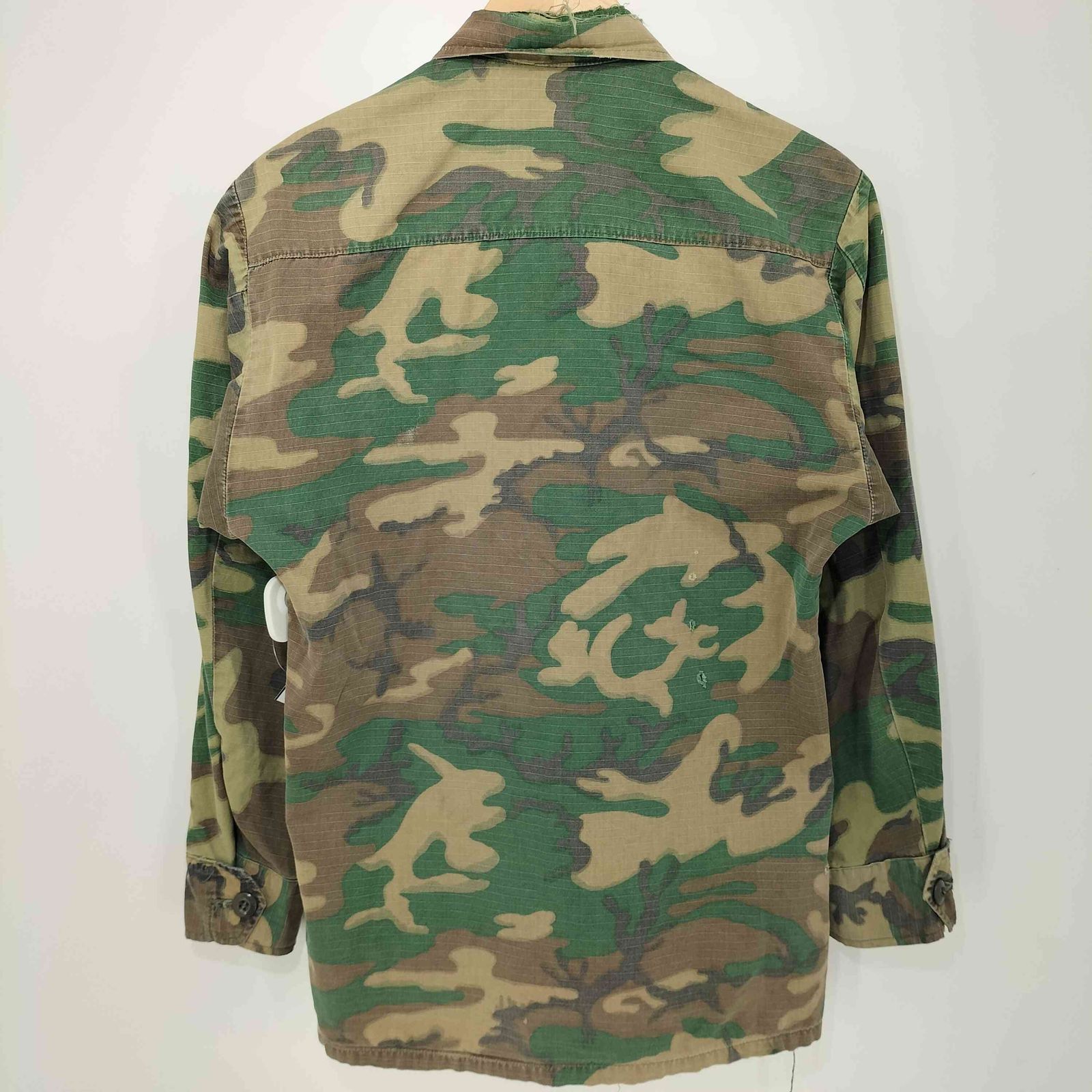 ユーエスアーミー U.S. ARMY 70s 4th 迷彩 リップストップ ジャングル