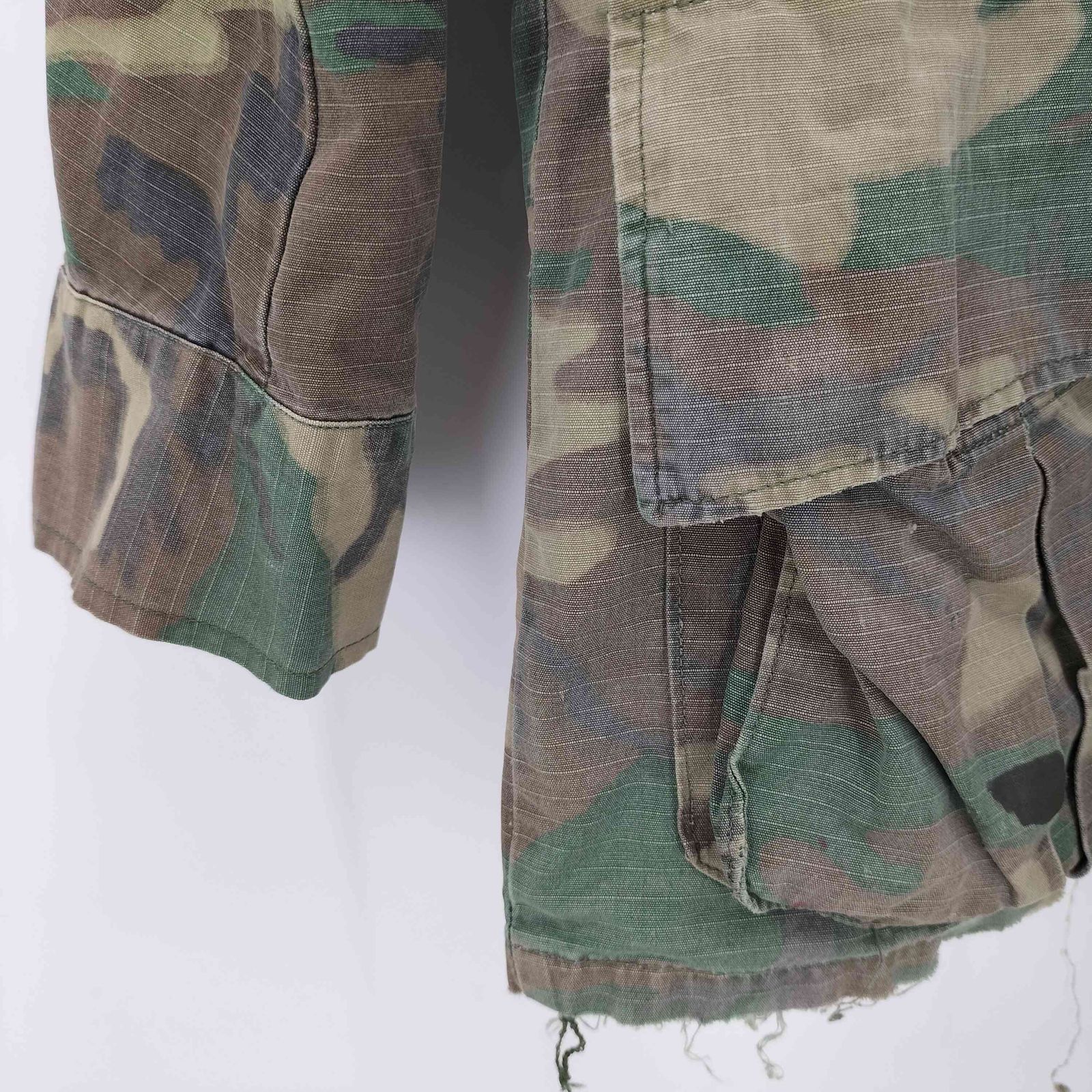 ユーエスアーミー U.S. ARMY 70s 4th 迷彩 リップストップ ジャングル