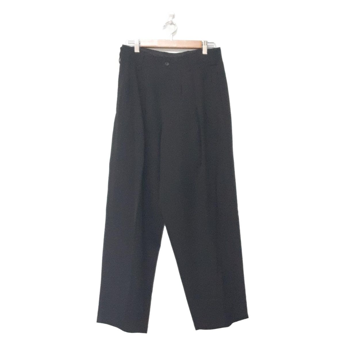 Yohji Yamamoto POUR HOMME ヨウジヤマモトプールオム パンツ サイズS メンズ - 黒 フルレングス