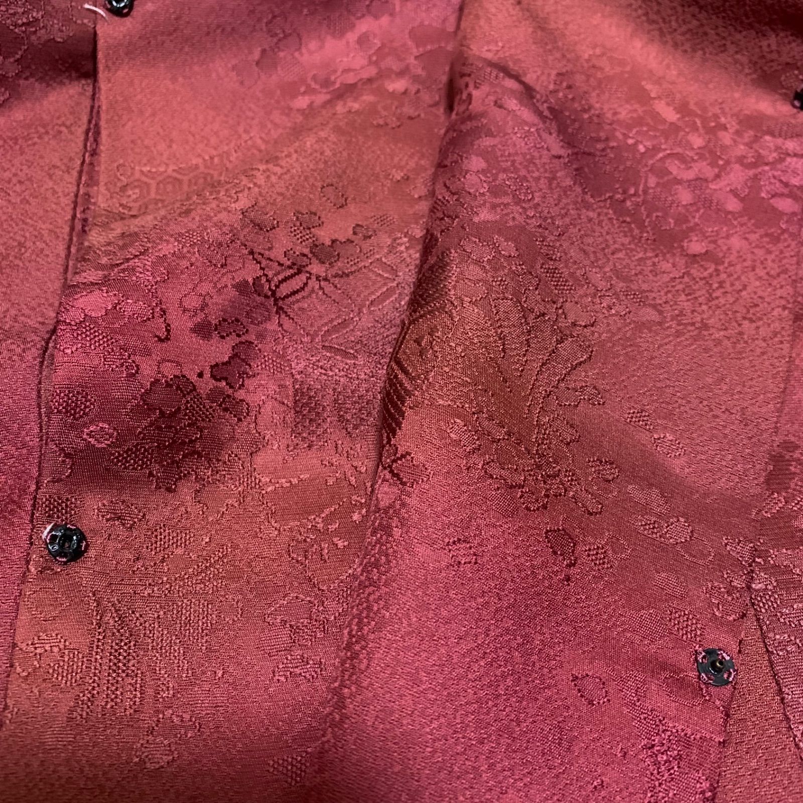  R 1481 和装コート 道行コート 裄70センチ 身丈 背 86センチ 絹 レディース 着物用 着物ショール 着物 浴衣