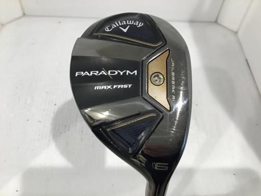 キャロウェイ PARADYM MAX FAST U6 レディース ユーティリティ UT ELDIO 40 for CW PARADYM UT フレックスL レディース 女性用 右利き 右用 Dランク ゴルフクラブ