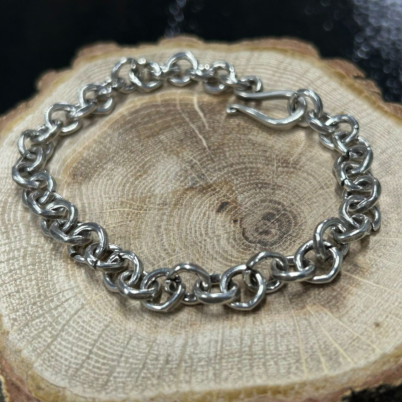 KAREN SILVER カレンシルバー チェーンブレスレット ユニセックス a krb 003